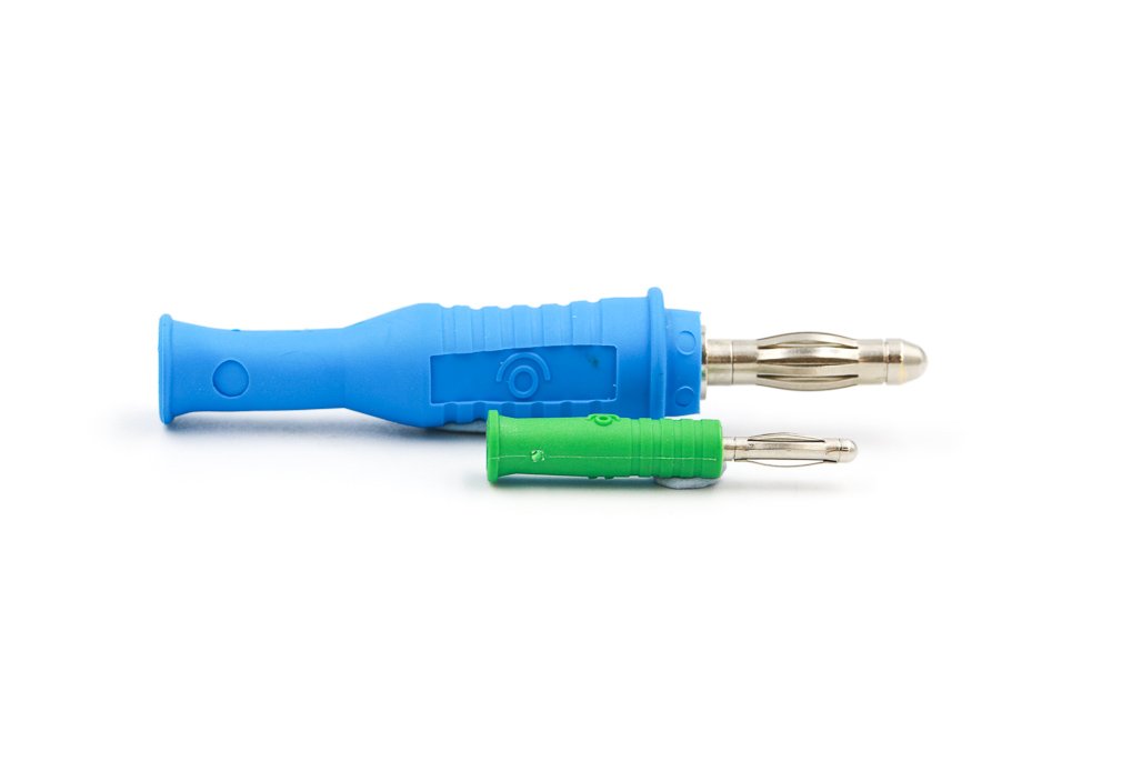 5pcs Silicone Banana Plug à clip sonde Lead Wire Cable 