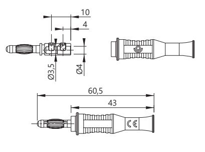 PJP 1069-PRO Dimensions