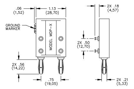 Pomona MDP-X Dimensions