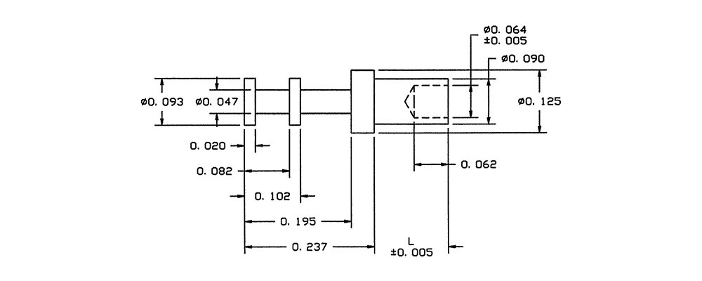 SE12XC04 PCB Pin