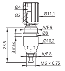 PJP 3250-I Dimensions