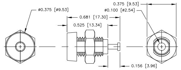 E-Z Hook 9283 Dimensions