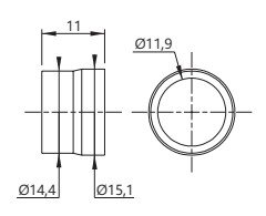 PJP 3282 Spacer Dimensions